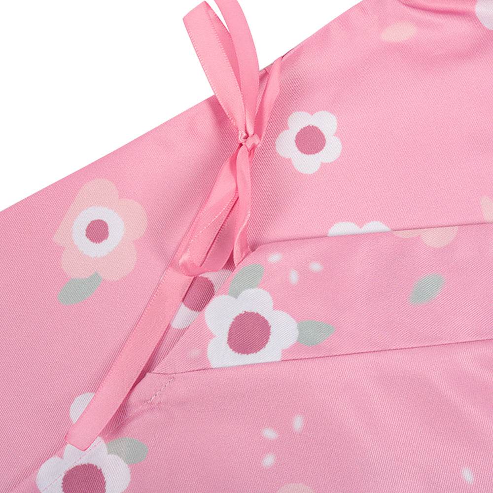 Kanroji Mitsuri Cosplay Costume Women Pink Kimono Party Carnival - Ecosfun
