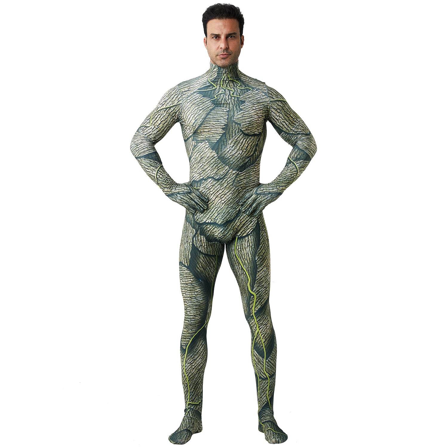 Groot Cosplay Costume Jumpsuit Zentai Party Carnival - Ecosfun