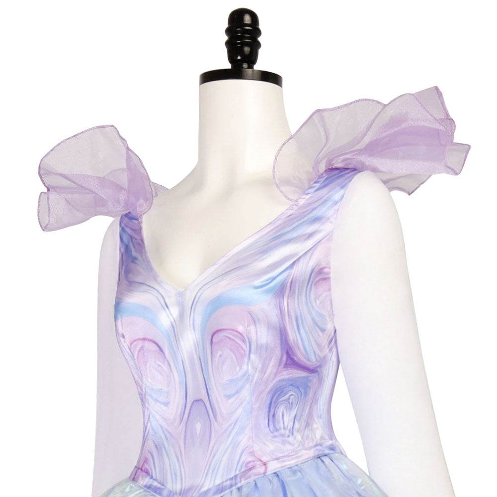 Wicked Glinda Women Blue Dress Outfit Carnival Halloween Cosplay Costume - Ecosfun