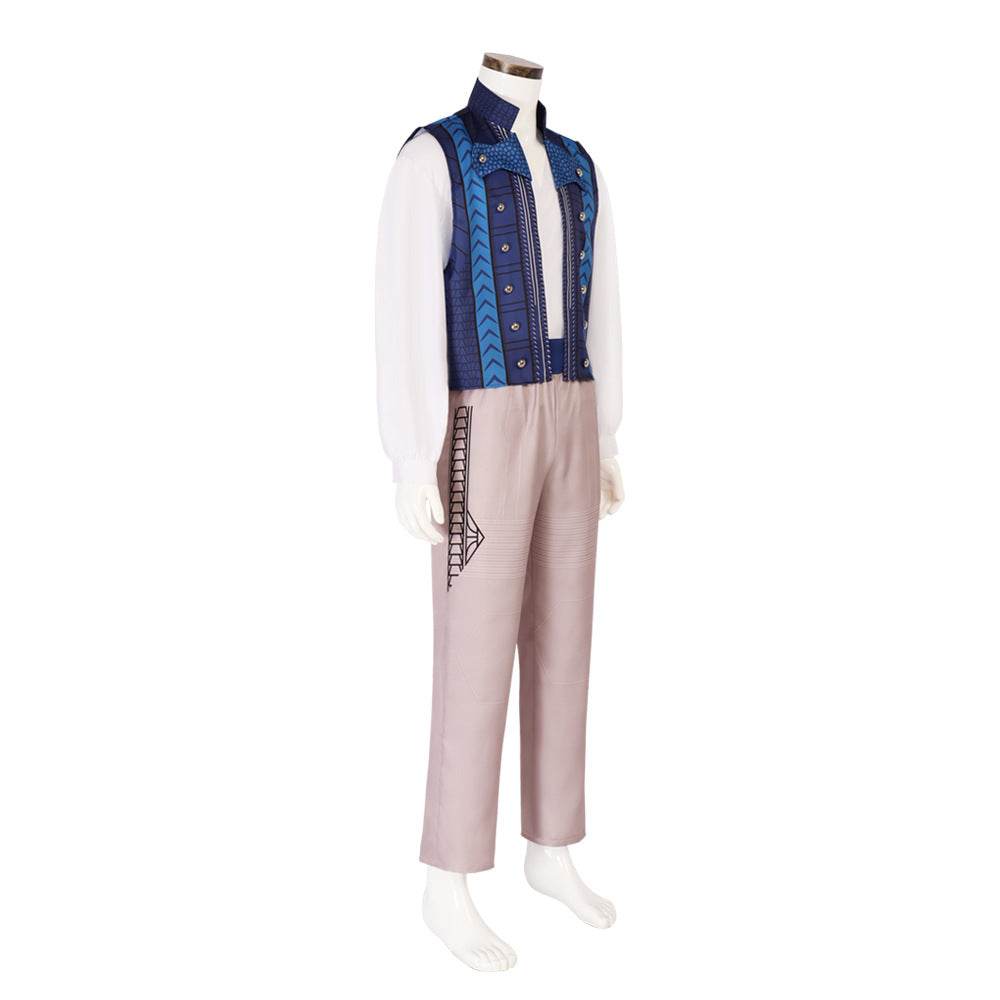 Wicked Fiyero Prince Outfit Carnival Halloween Cosplay Costume Set - Ecosfun