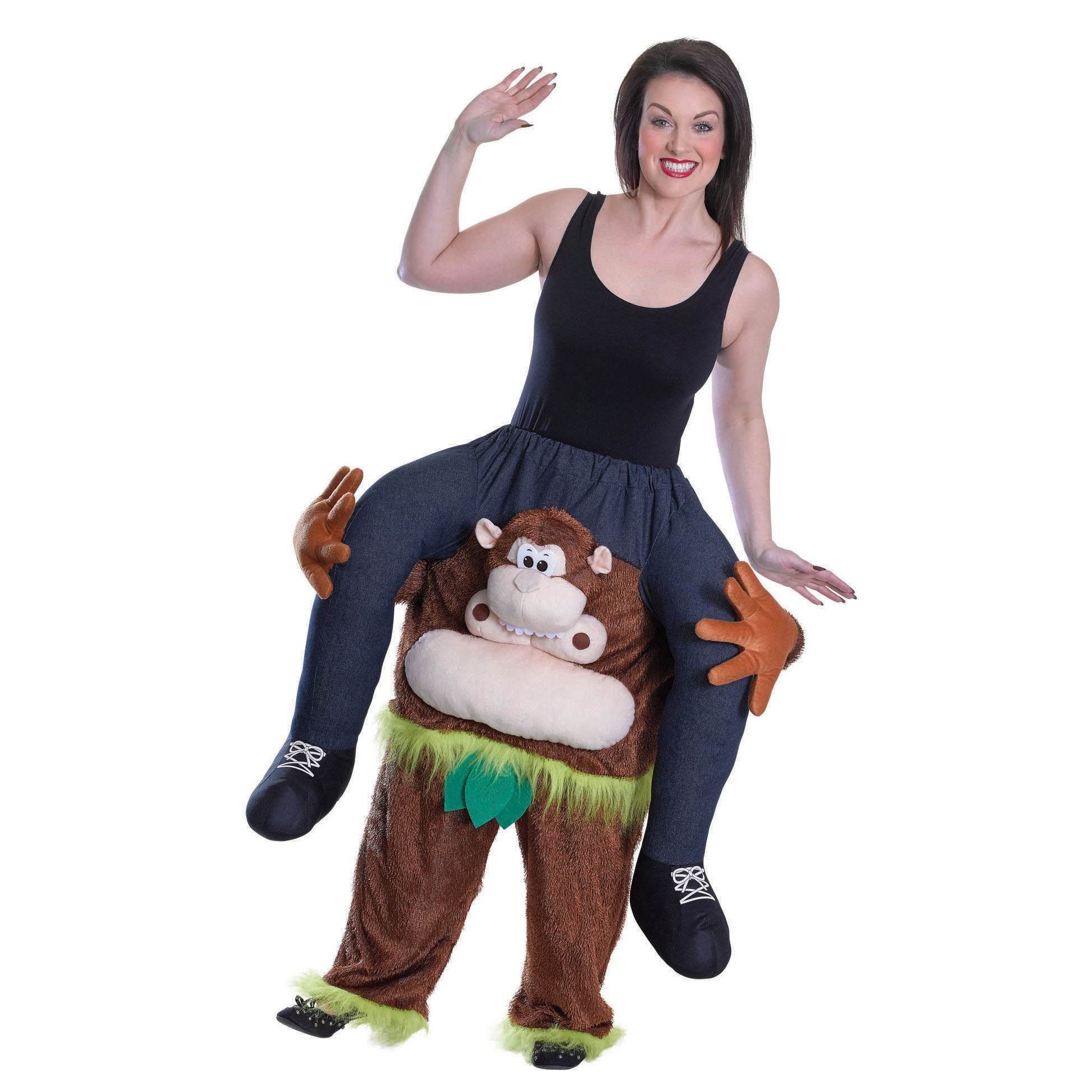 Snowman Elk Elf Grass Skirt Orangutan Funny Puppet Costumes - Ecosfun