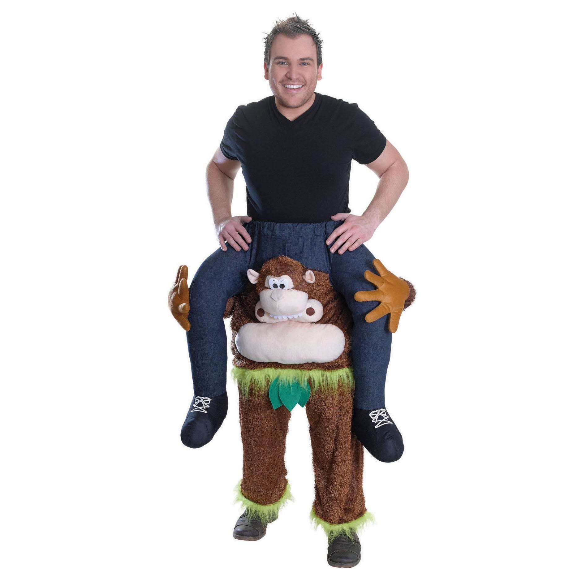 Snowman Elk Elf Grass Skirt Orangutan Funny Puppet Costumes - Ecosfun