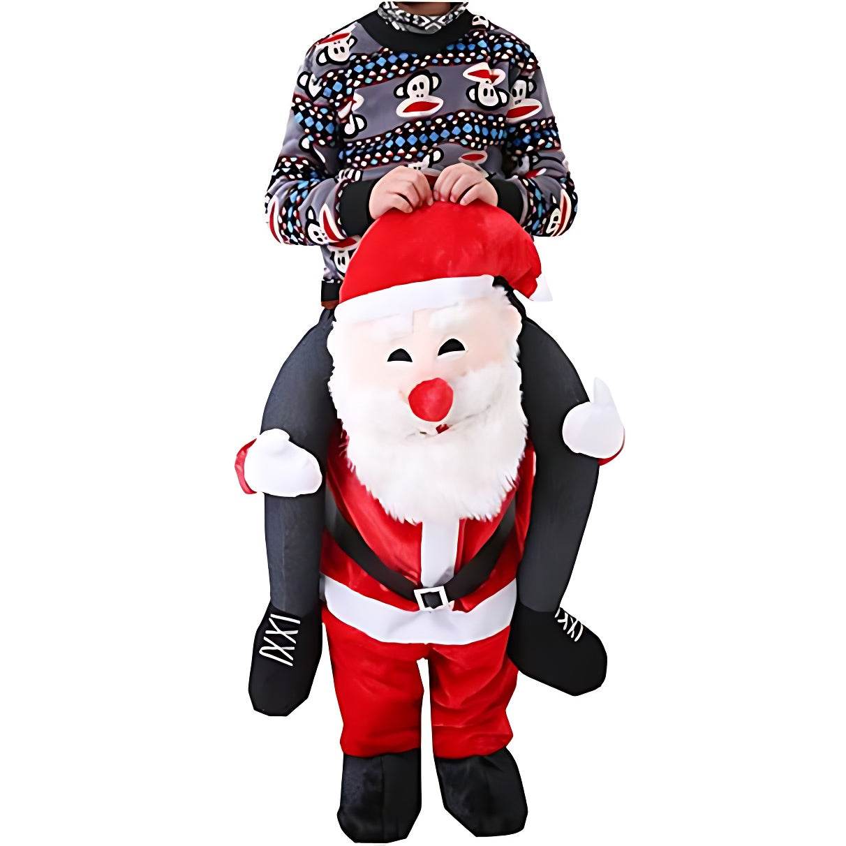 Snowman Elk Elf Grass Skirt Orangutan Funny Puppet Costumes - Ecosfun