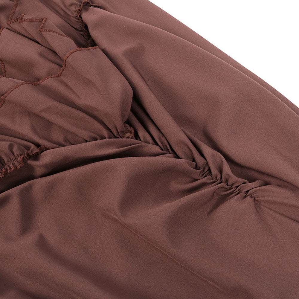 Medieval Retro Style Women's Waist Dance Skirt Dress - Ecosfun