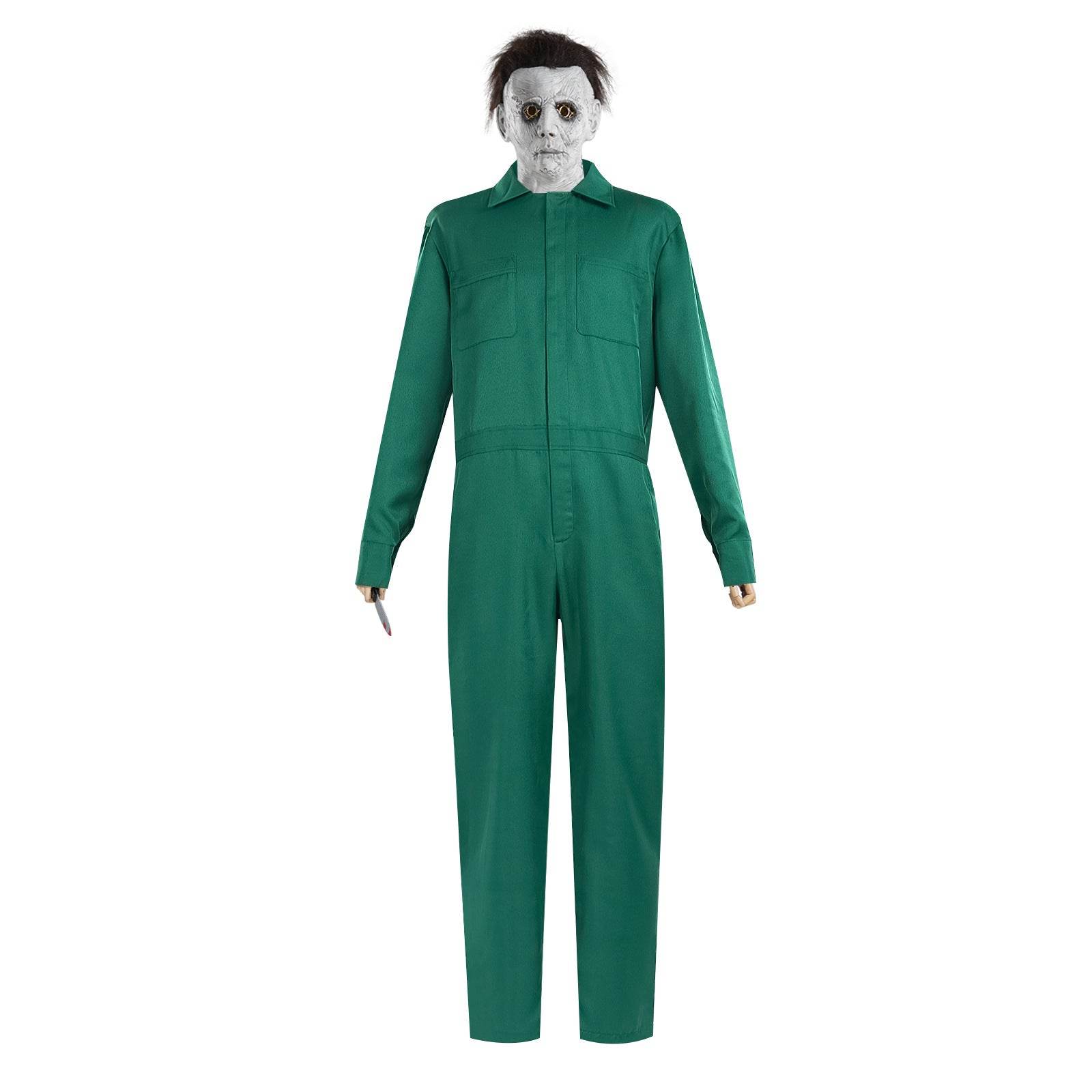 Halloween Michael Myers Costume Workwear Cosplay - Ecosfun