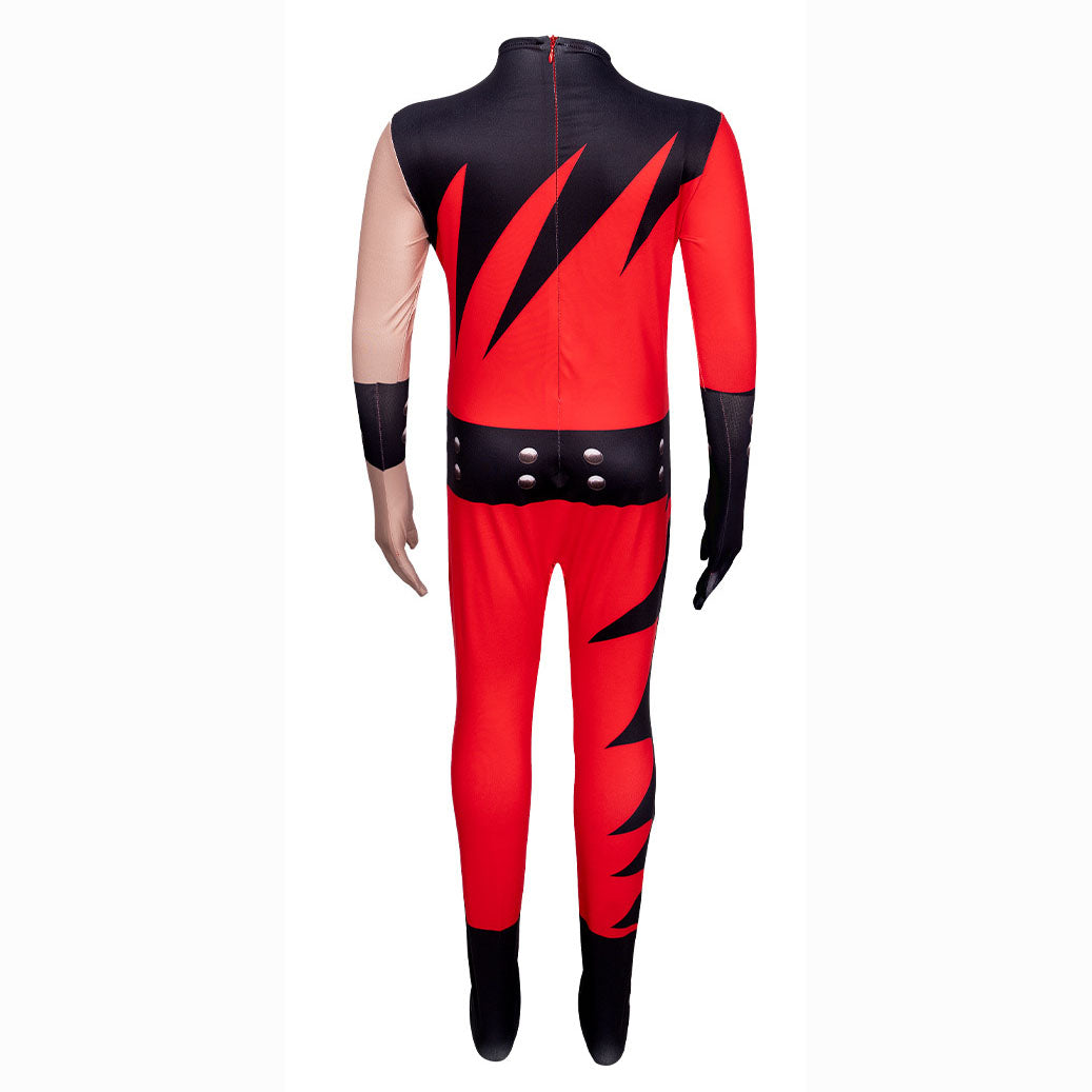 Costume de cosplay combinaison du catcheur WWE Kane pour enfants