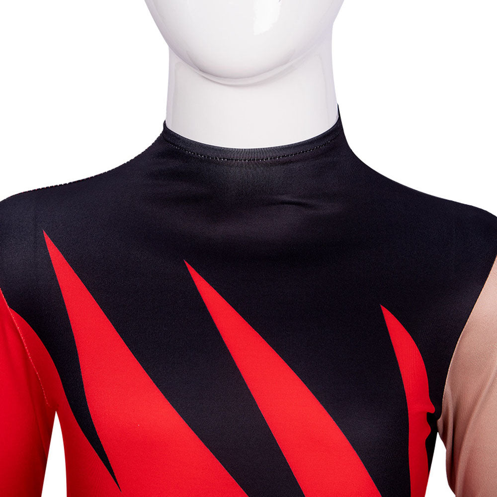 Costume de cosplay combinaison du catcheur WWE Kane pour enfants
