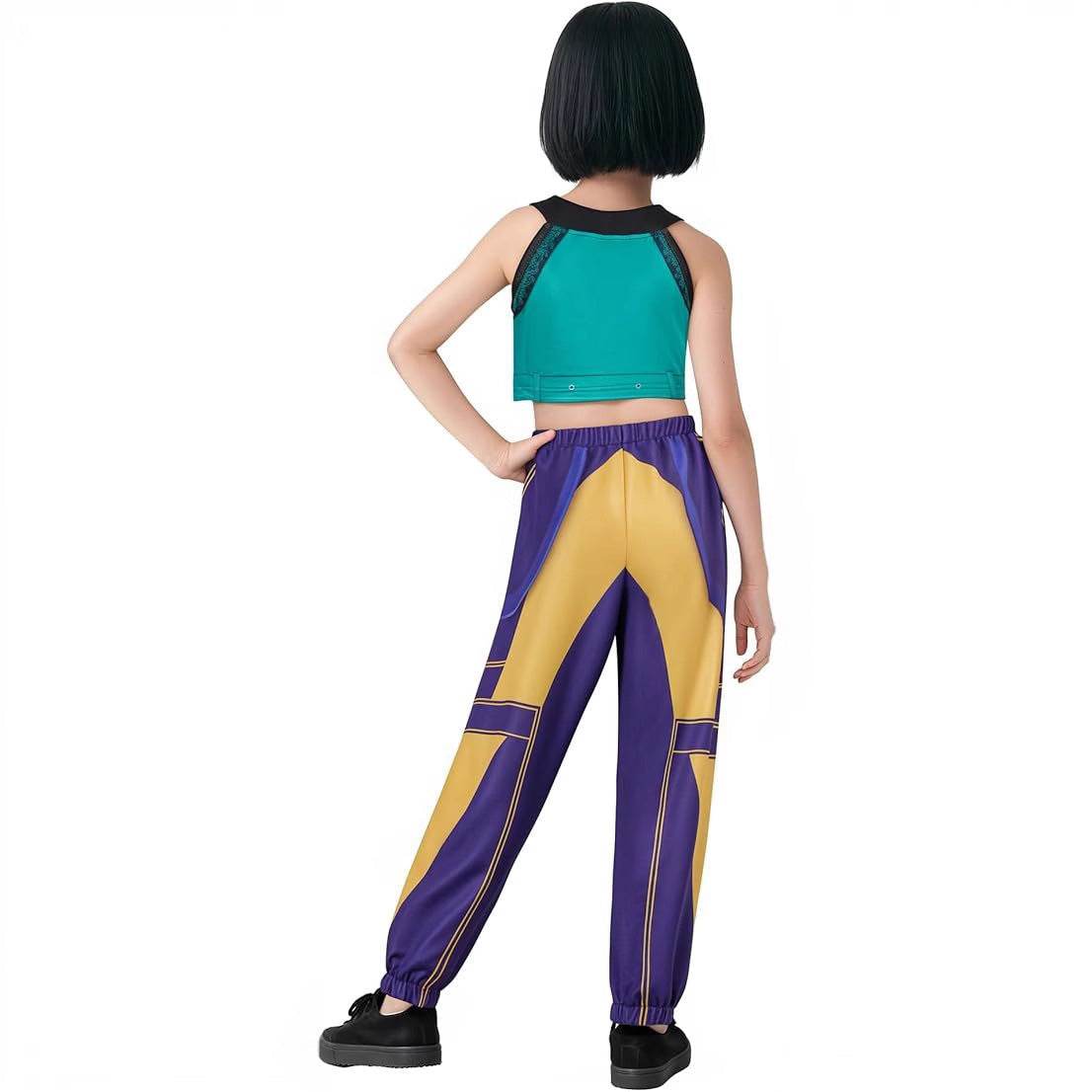 Movie KPop Demon Hunters Rumi Mira Zoey Cosplay Costume Dress Kids Girl Halloween - Ecosfun