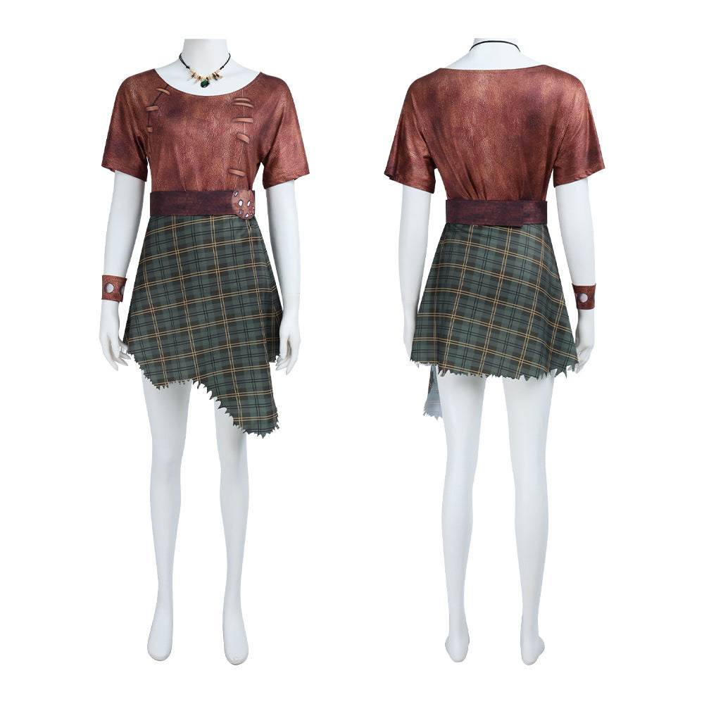 Costume de cosplay Shrek 5 Fiona Orc Tenue d'Halloween pour femmes