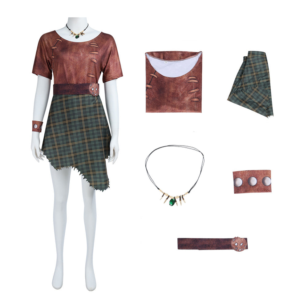 Costume de cosplay Shrek 5 Fiona Orc Tenue d'Halloween pour femmes