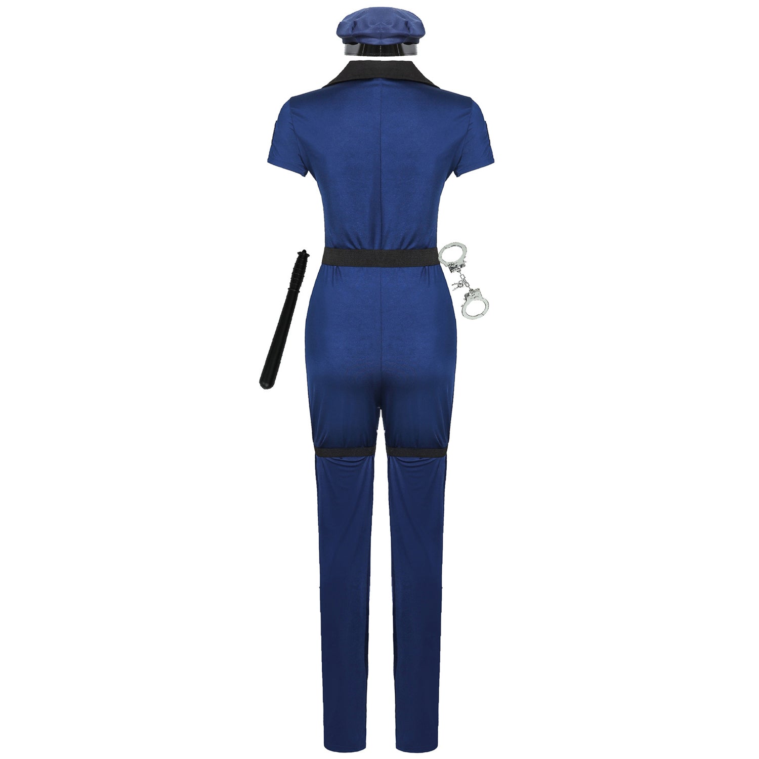 Women Cop Police Costume With Hat Halloween M to XL