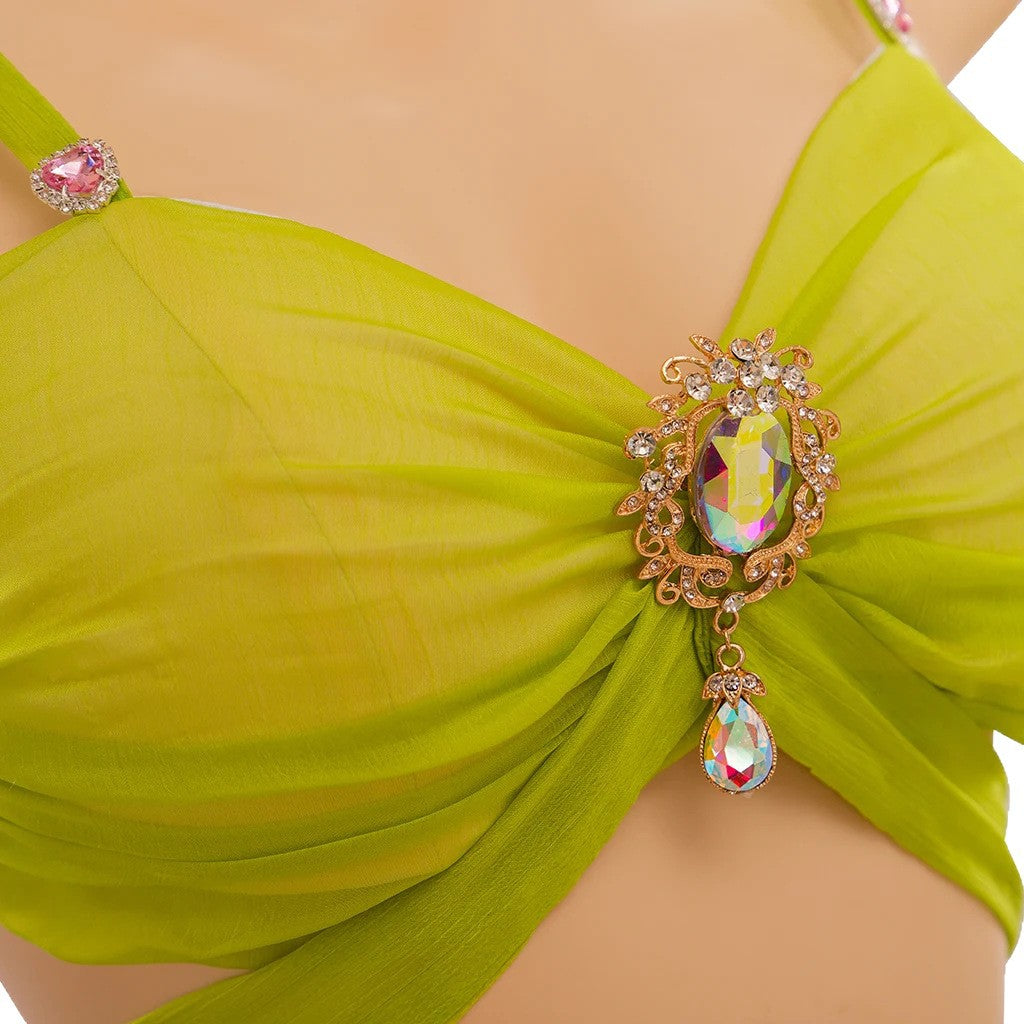 Costume Dreamcosplay Britney Spears Esclave 4 U pour scène Halloween