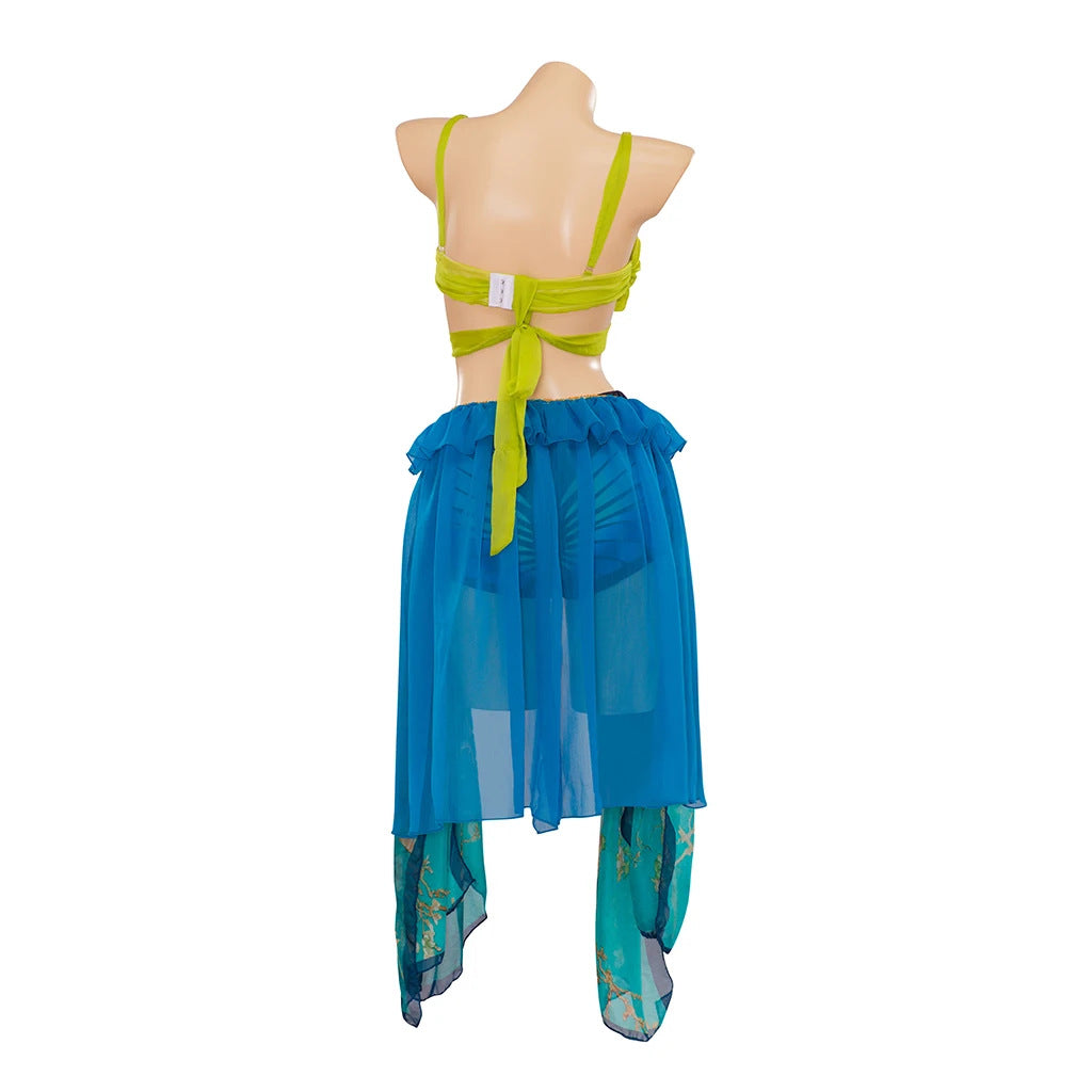 Costume Dreamcosplay Britney Spears Esclave 4 U pour scène Halloween