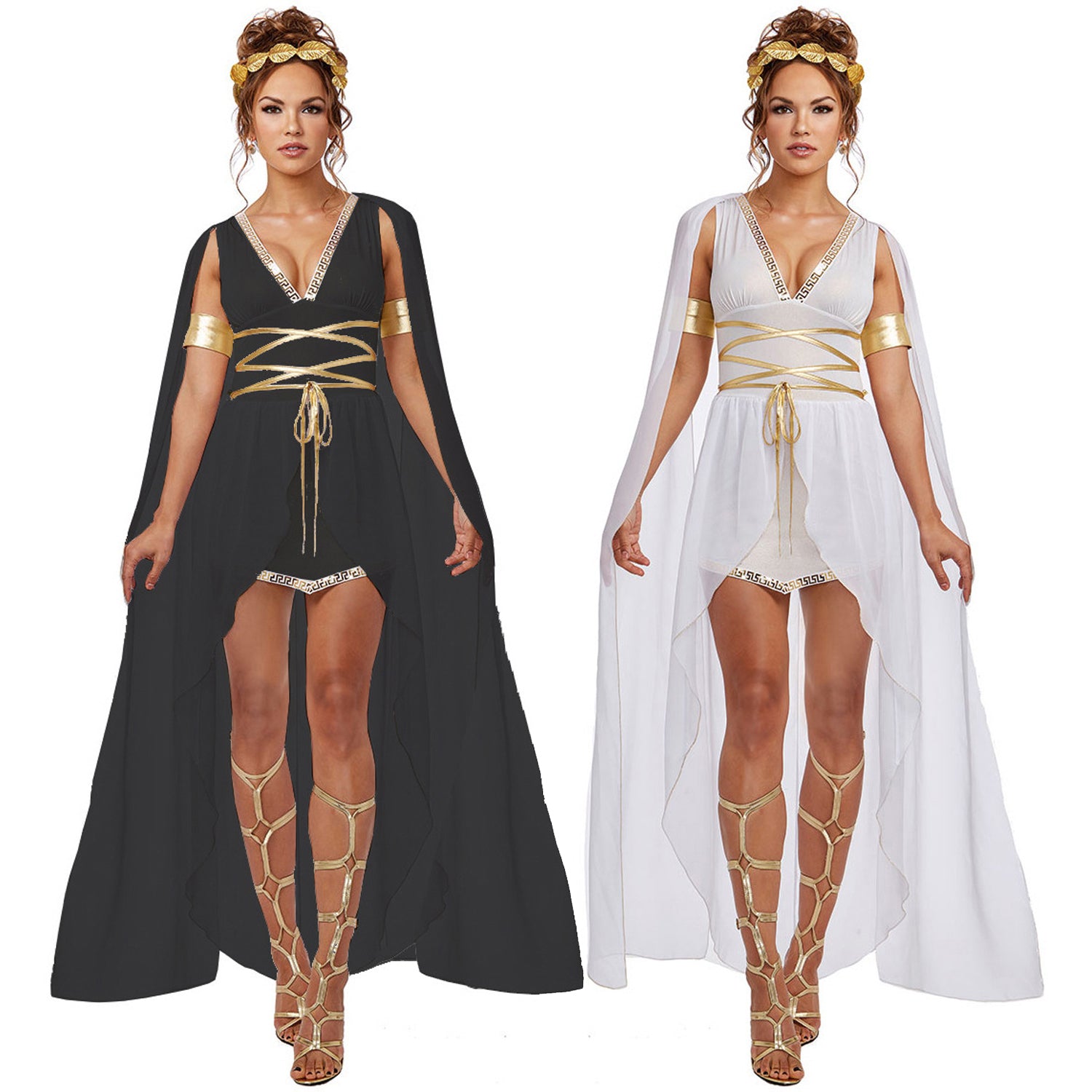 Costume de déesse grecque pour Halloween pour femmes