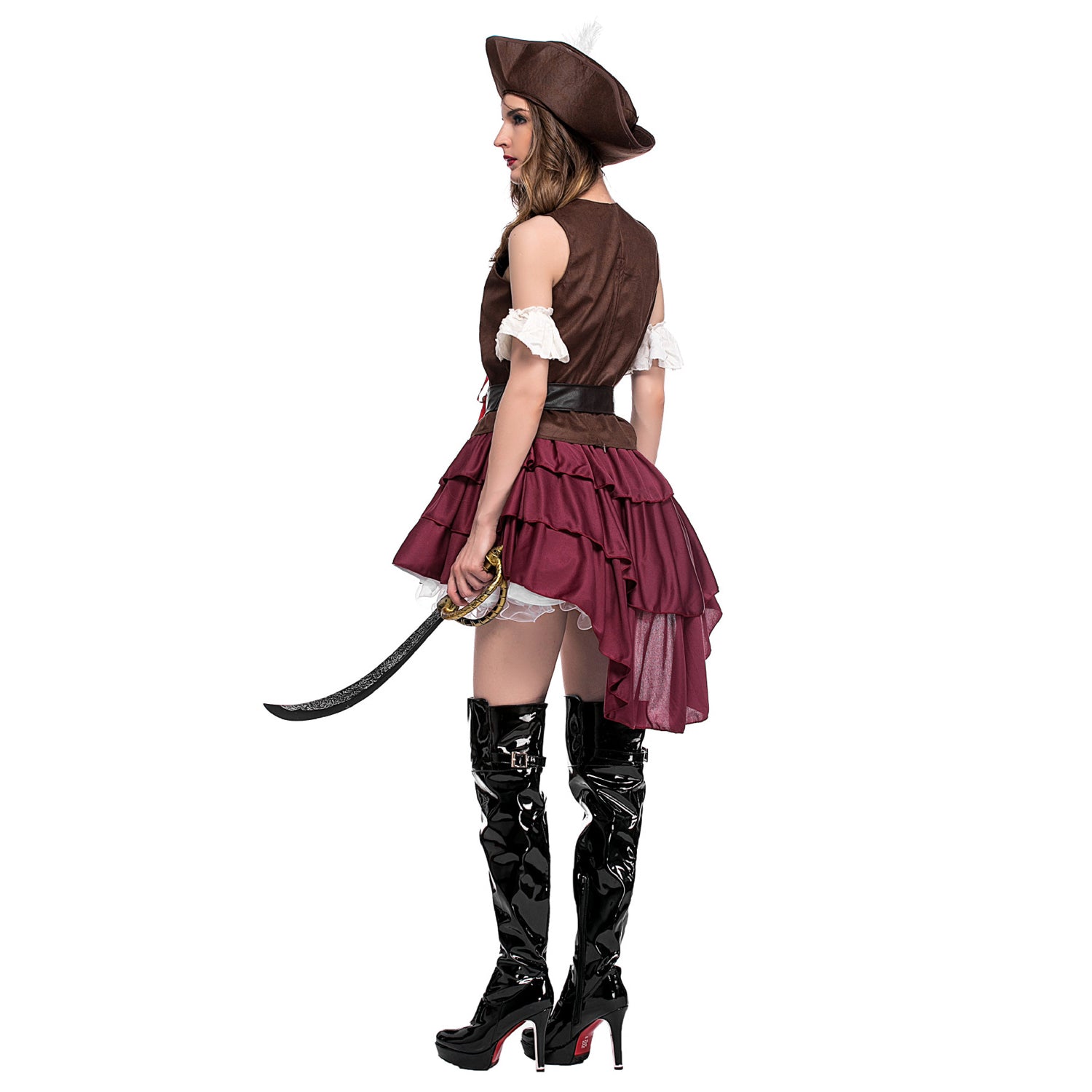 Pirates of the Caribbean Captain Women's Pirate Costume