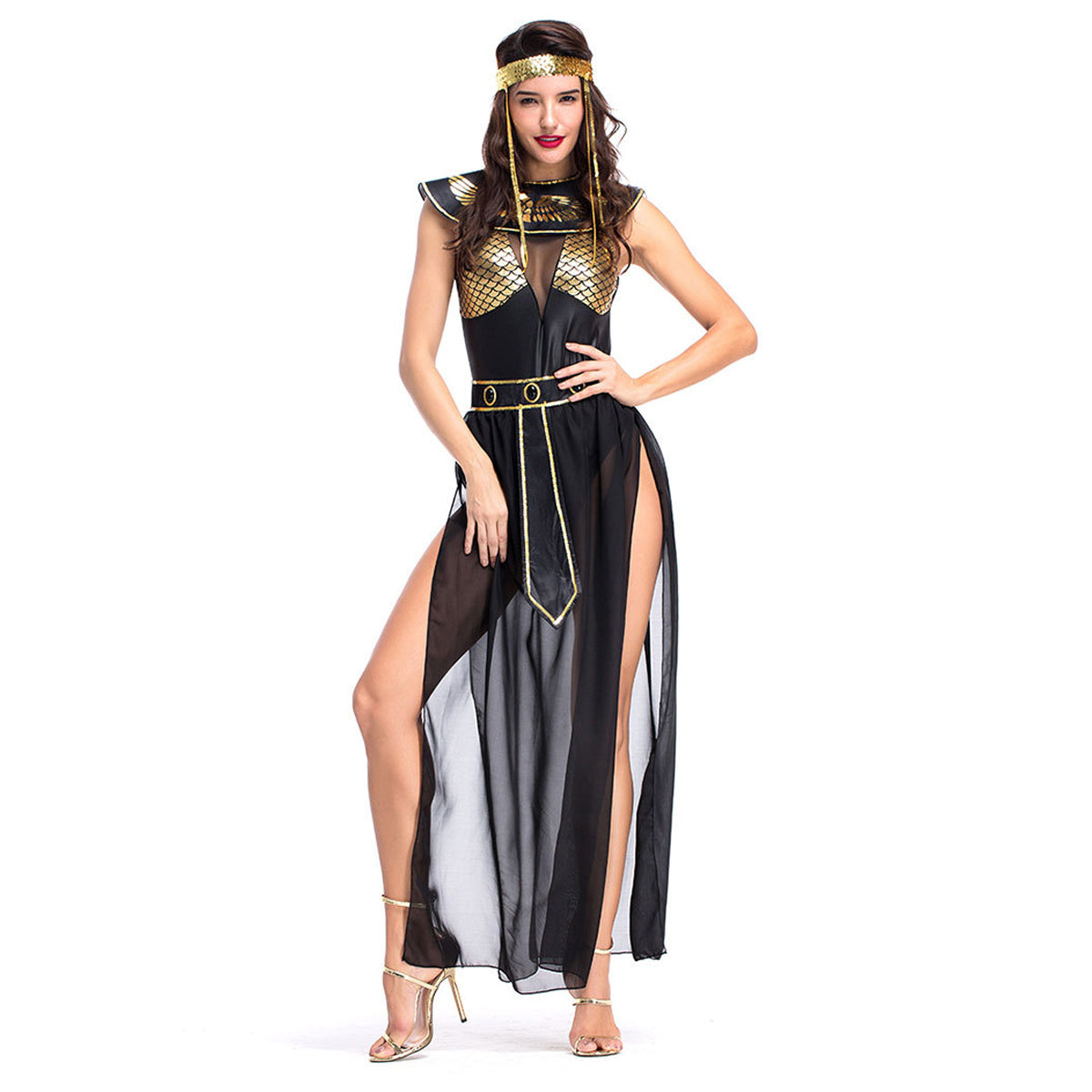 Costume de Pharaon Cléopâtre Cosplay Halloween