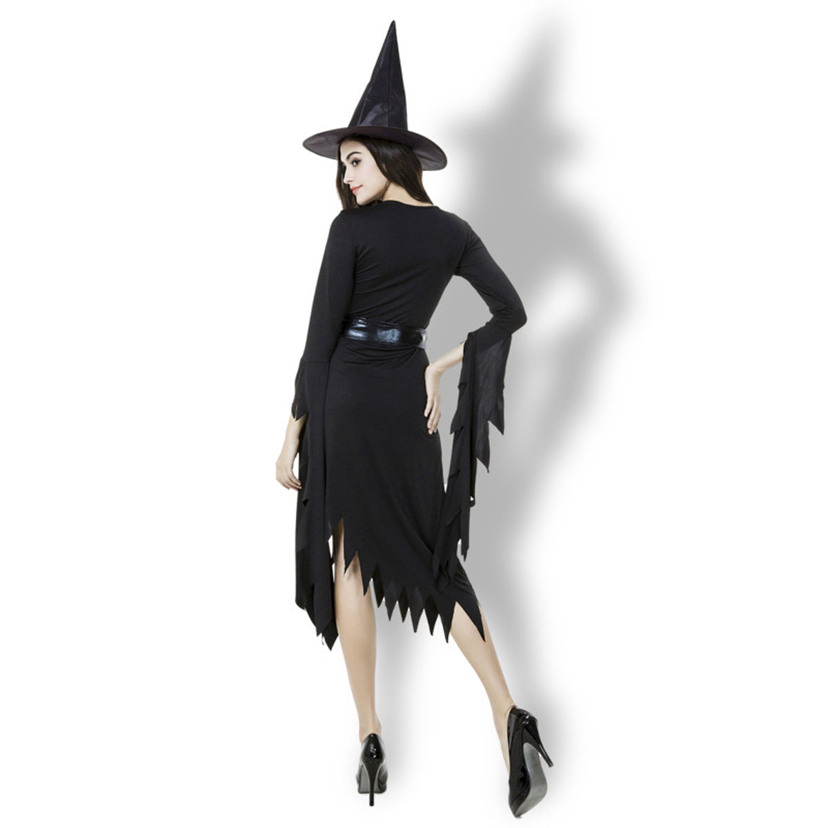 Costume de sorcière Wicky pour Halloween