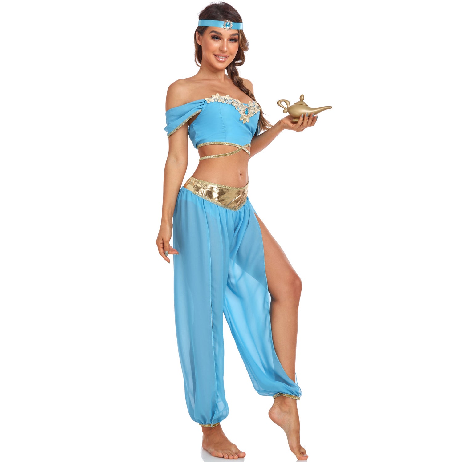 Aladdin Magic Lamp Princess Jasmine Dress