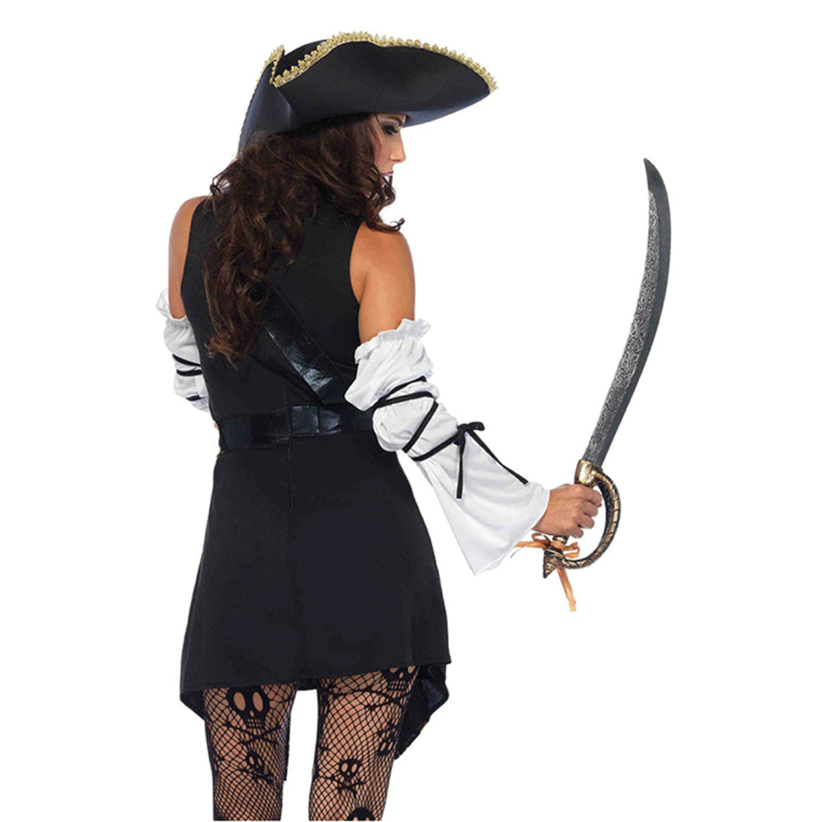 Costume de pirate boucanier de la mer Noire pour femmes Halloween