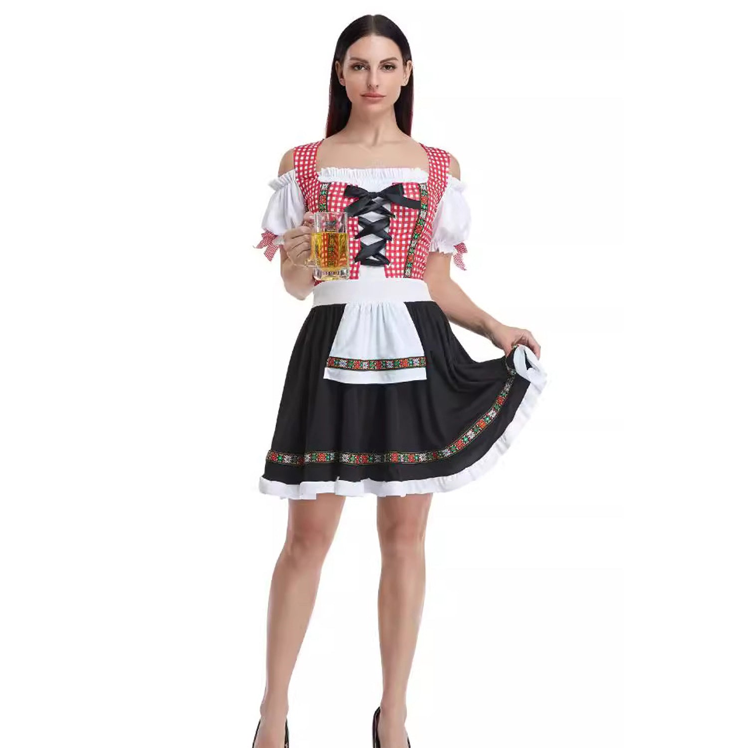 Costume de femme Beer Girl Beer Cuttie Oktoberfest