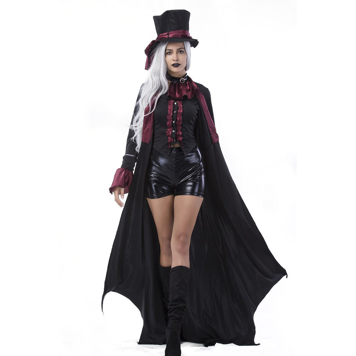 LUSTY VAMPIRE Witch Queen Long Dress Party Uniform DS Costume