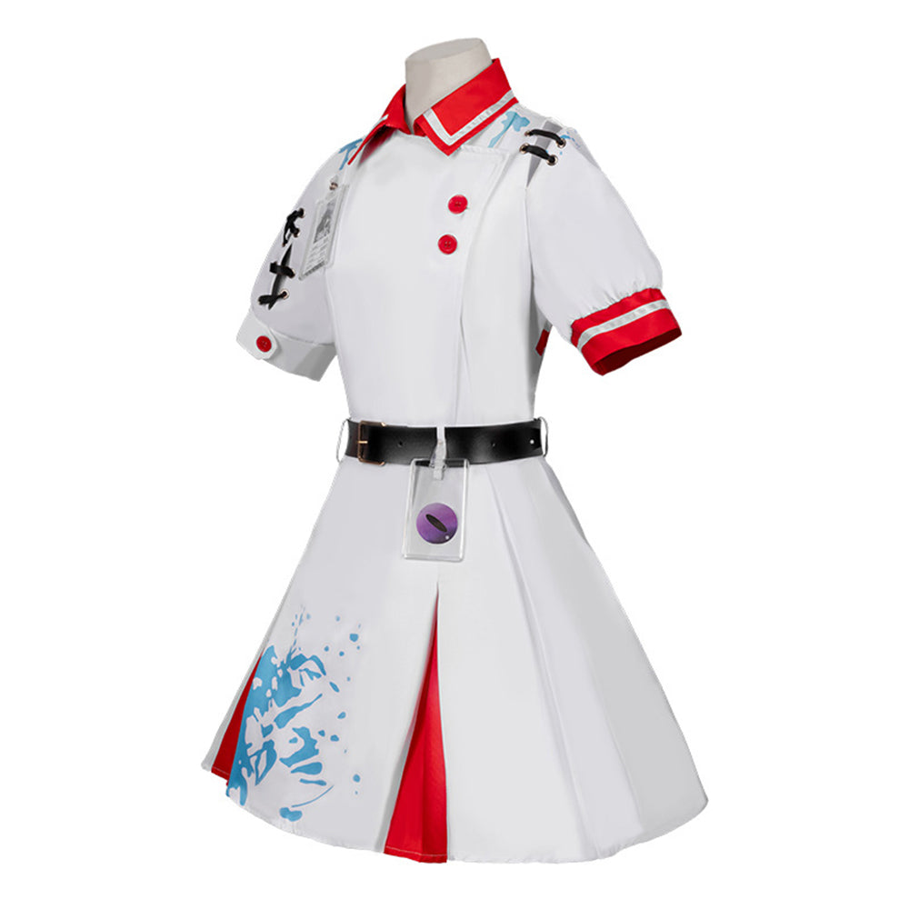 Game Heartbroken Nurse Heather Eggy Party Cosplay Costume For Women