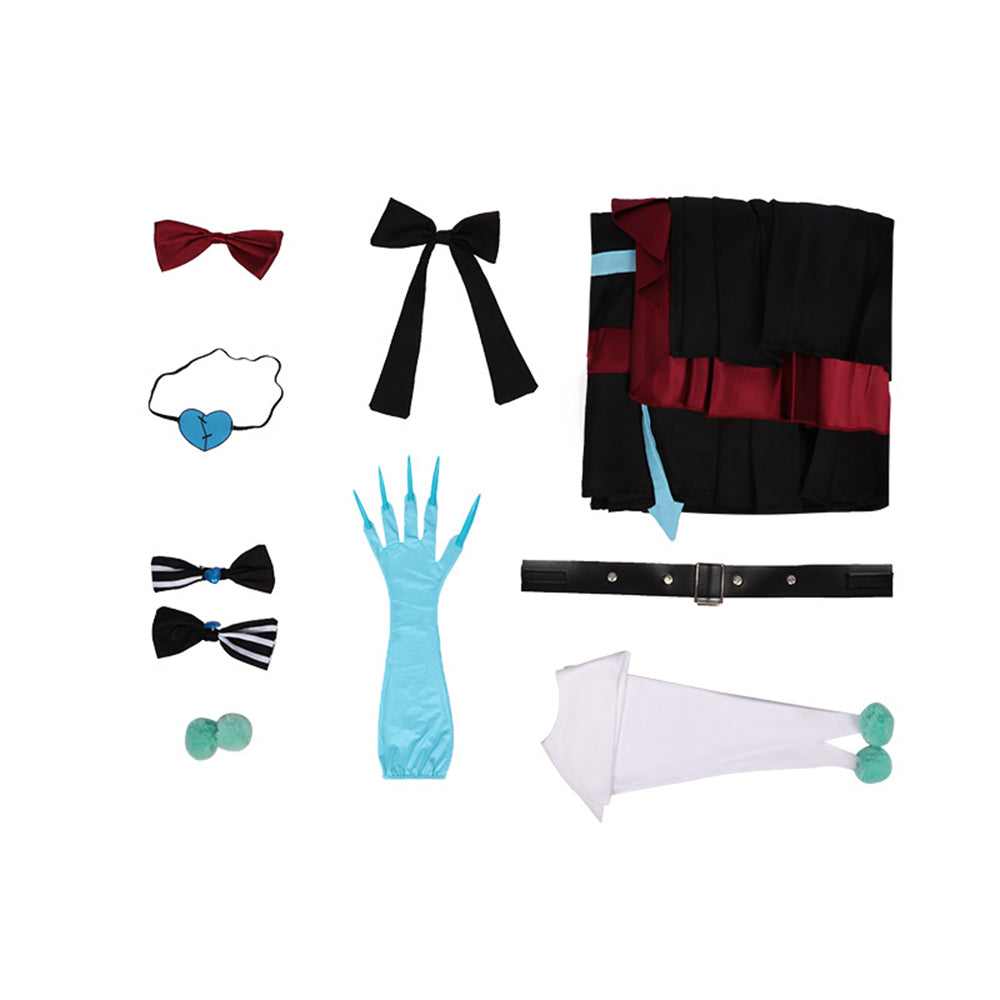 Costume de cosplay Game Stella Mute Eileen Eggy Party pour femmes