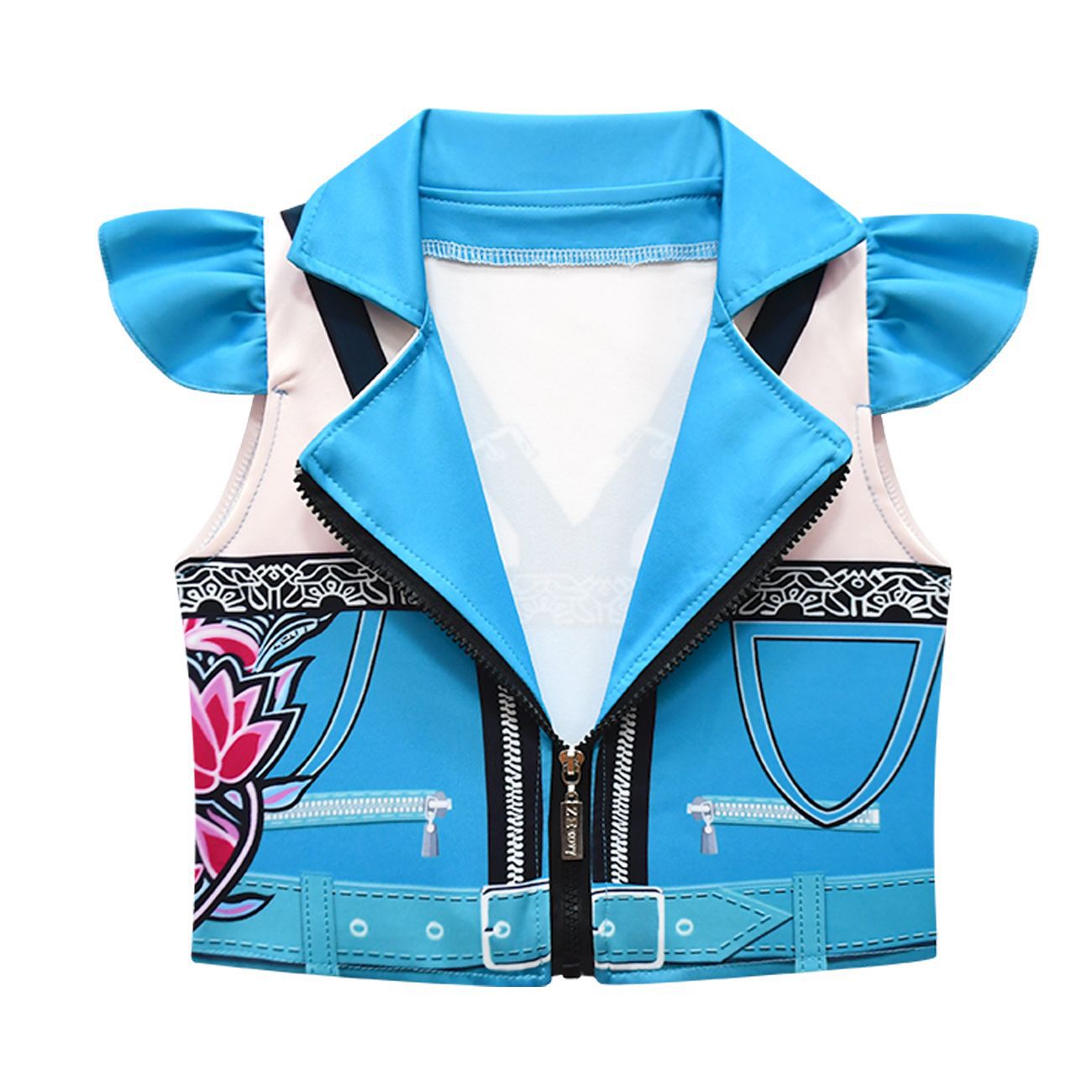 Ensemble de quatre pièces pour fille KPop Robe Costume de cosplay Song