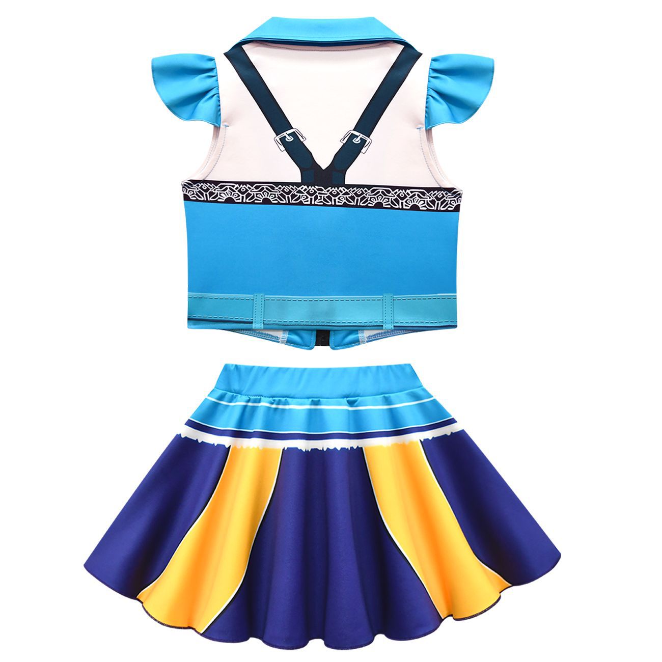 Ensemble de quatre pièces pour fille KPop Robe Costume de cosplay Song