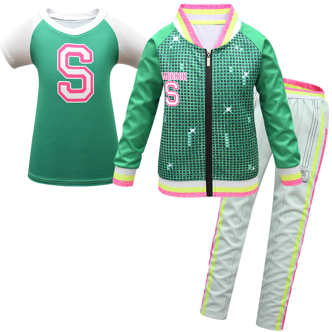 Costume de cosplay de joueur de football zombie pour garçons Halloween