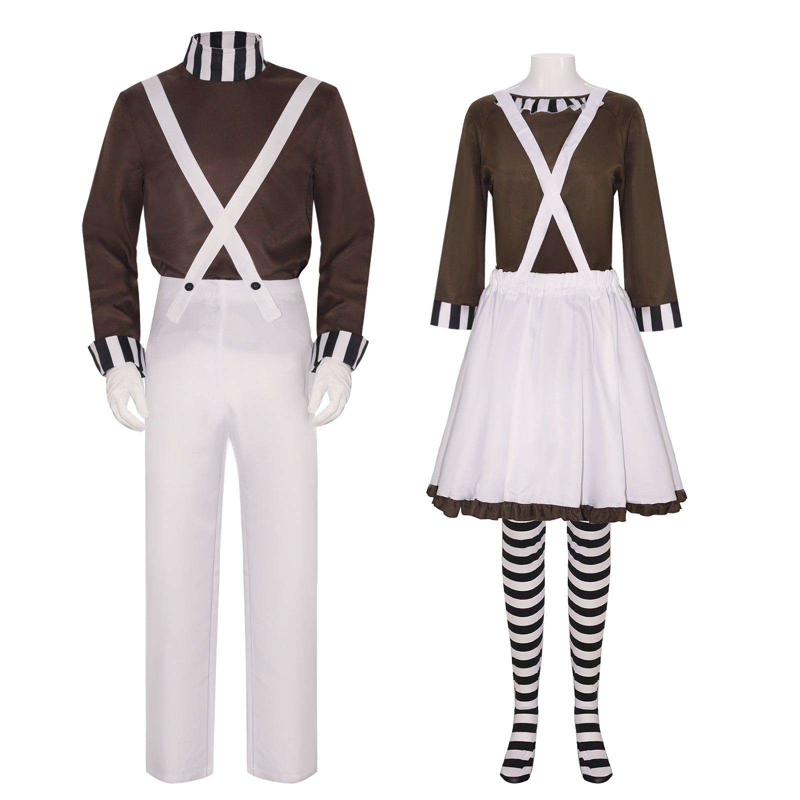 Costume de carnaval de clown Charlie et la chocolaterie