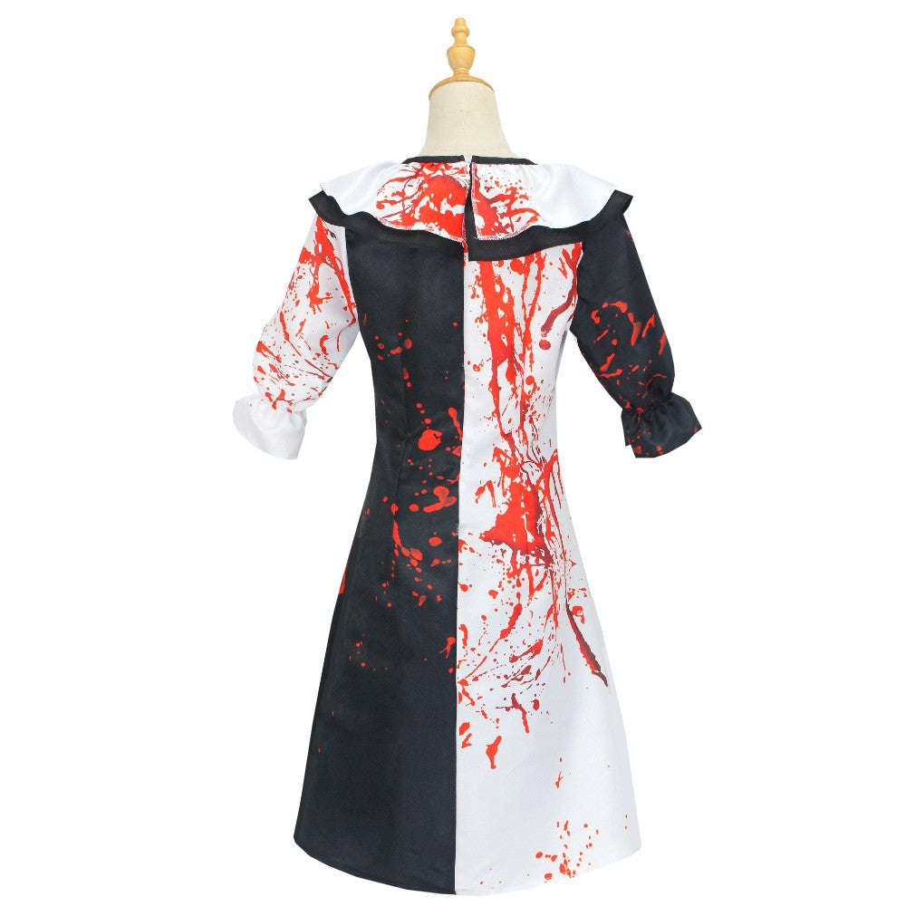 Terrifier 2 Art Le Clown Joker Costume de Cosplay Combinaison Halloween