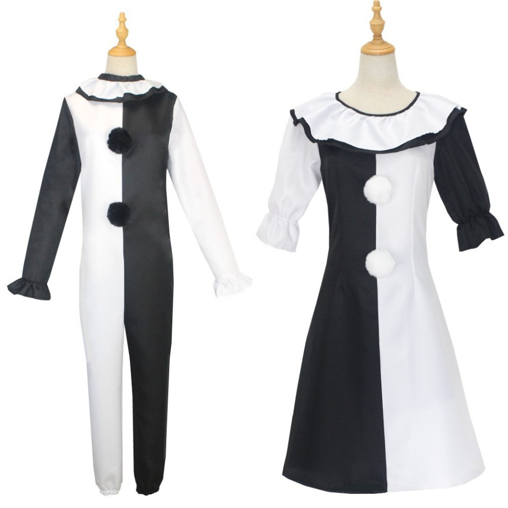 Terrifier 2 Art Le Clown Joker Costume de Cosplay Combinaison Halloween