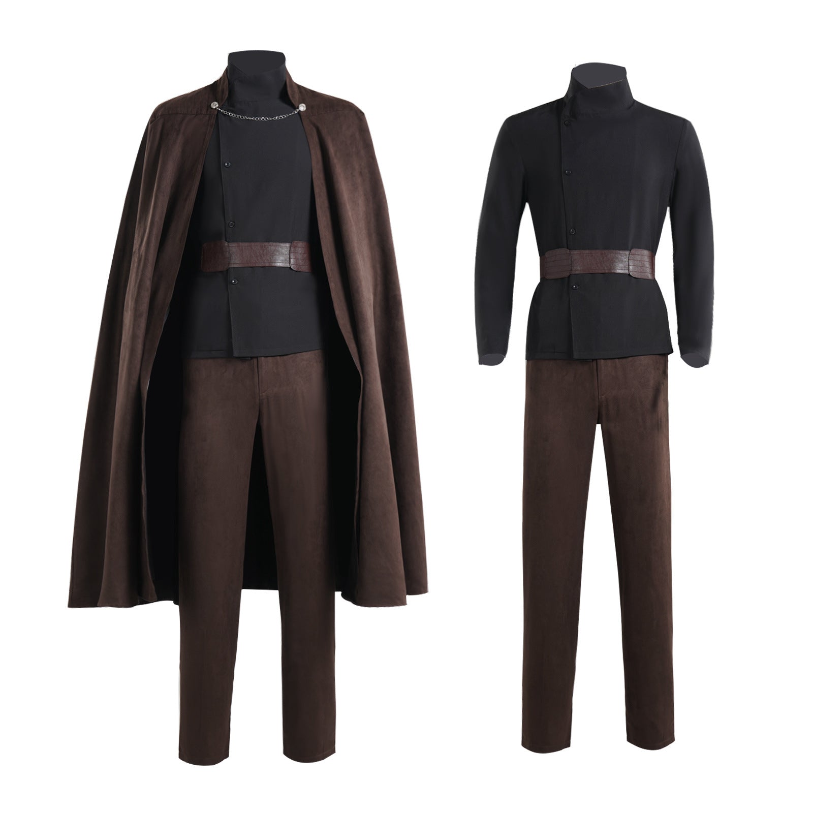 Costume Comte Dooku Star Wars Cosplay Halloween Ensemble Complet