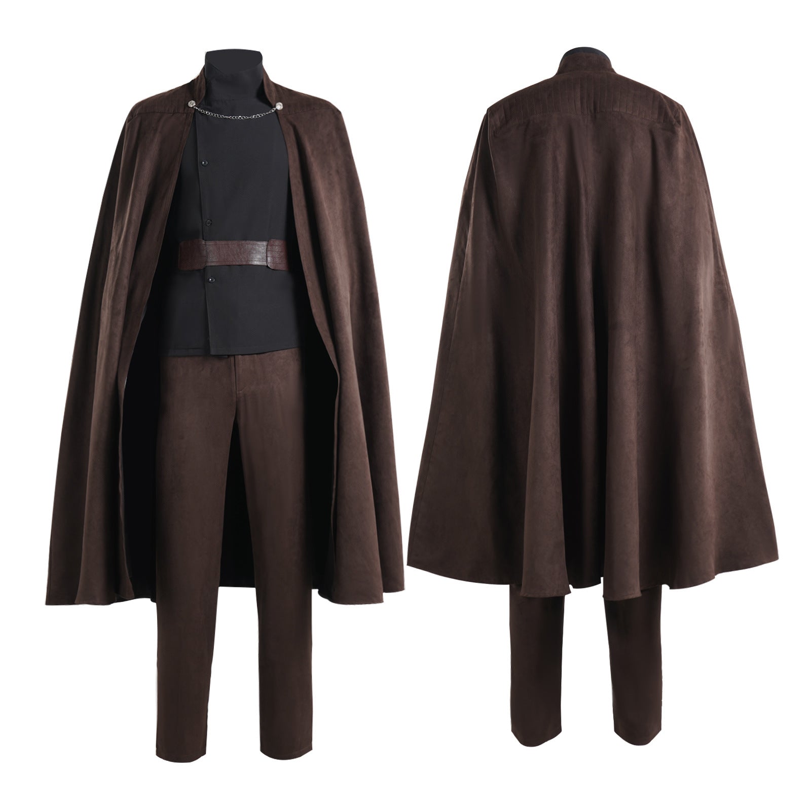 Costume Comte Dooku Star Wars Cosplay Halloween Ensemble Complet