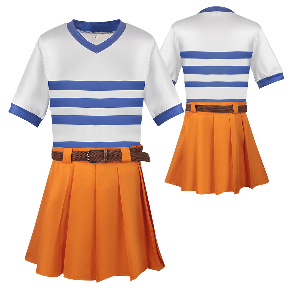 OP Nami Cosplay Costume One Piece Movie Halloween