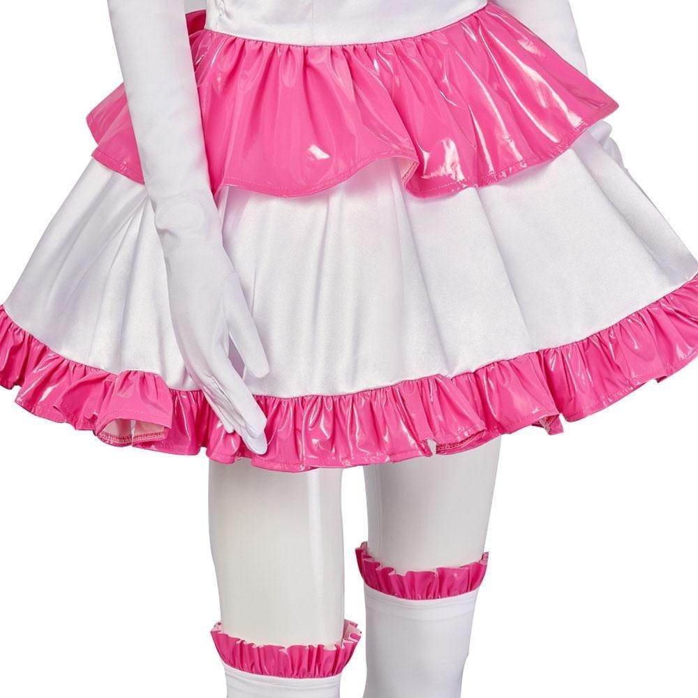 70s Perfect Blue Mima Kirigoe Cosplay Costume Red and Pink Dresses for Women - Ecosfun