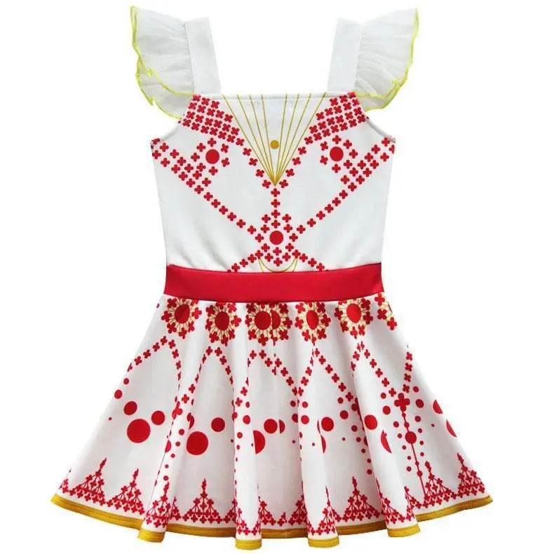Ballerina Felicie Cosplay Costume for Girls Party Clothes Costume for Kids dancing dress - Ecosfun
