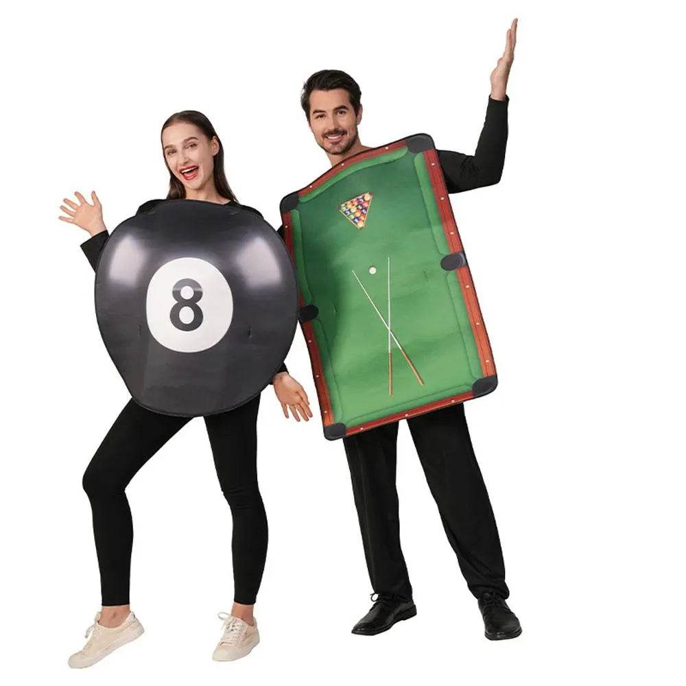 Billiards Set Adult Funny Costumes Cosplay Party Carnival - Ecosfun
