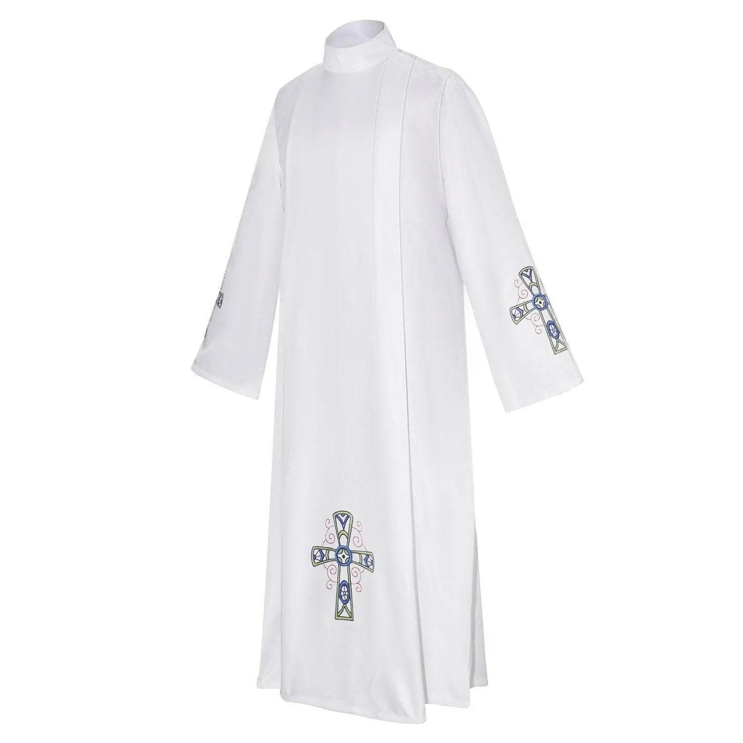 Blue Cross Priests Uniform Carnival Cosplay Costume For Adult - Ecosfun