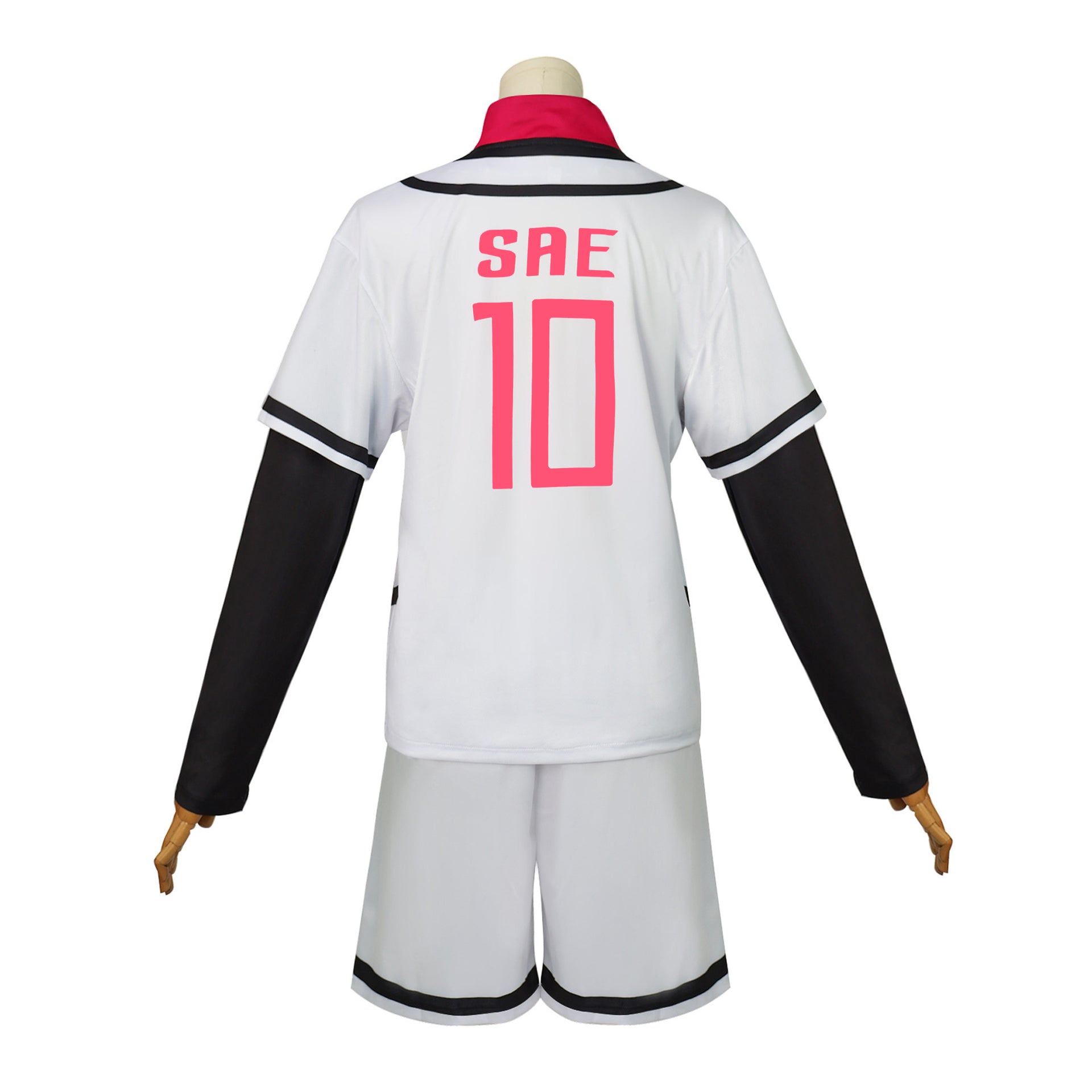 Costume de cosplay Blue Lock Sae Itoshi Uniforme de football anime Set