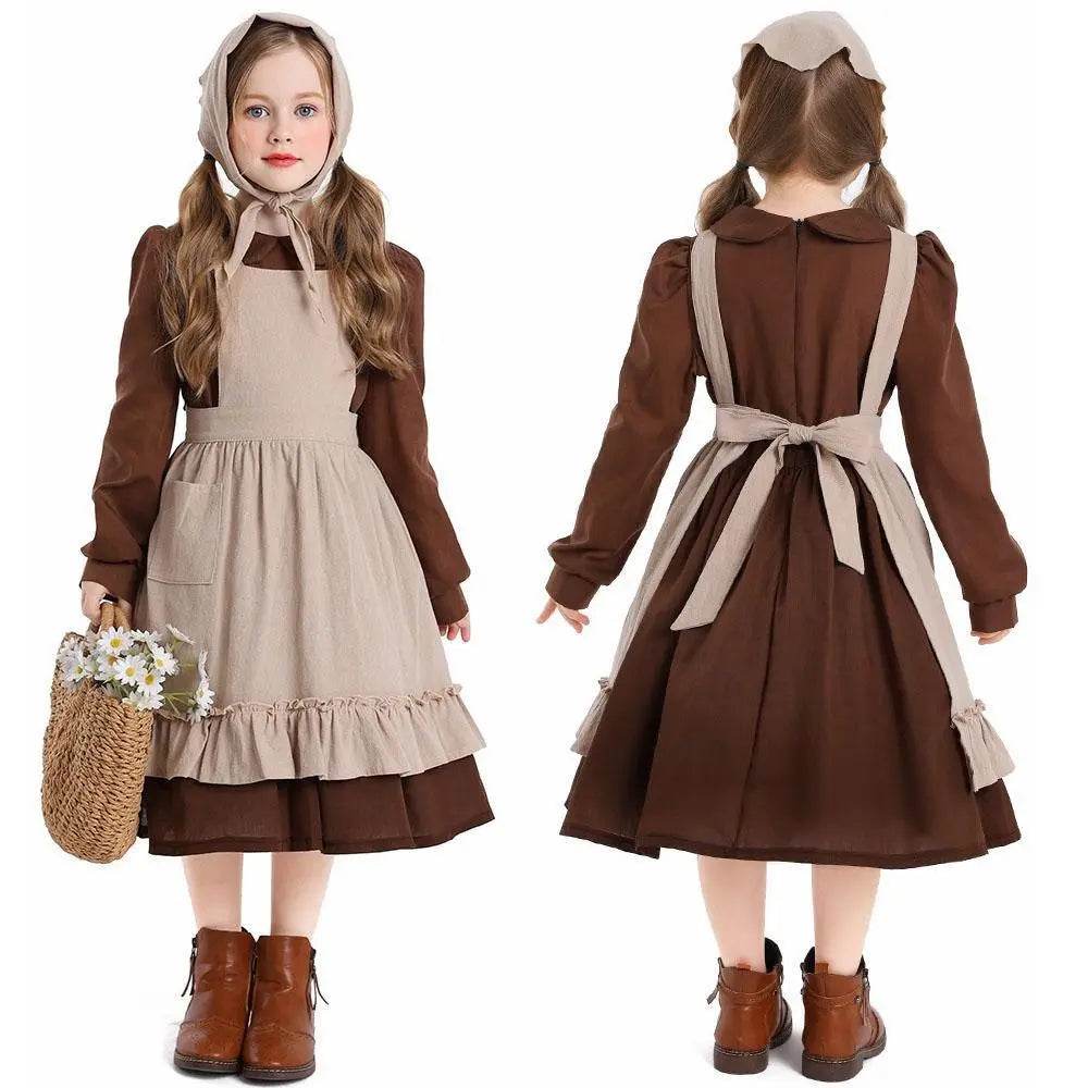 Children's Day Cinderella Maid Costume Party Costume - Ecosfun