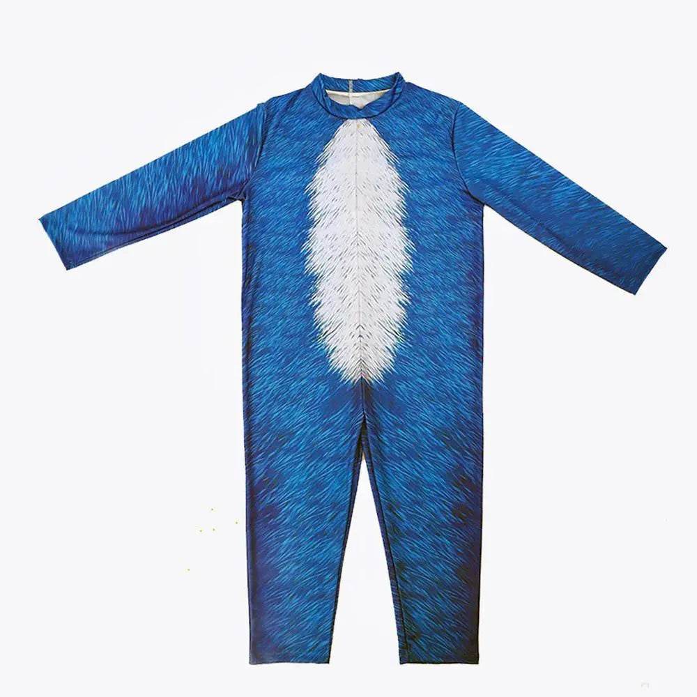 Deluxe Sonic 2 Movie Sonic Costume Kids - Ecosfun