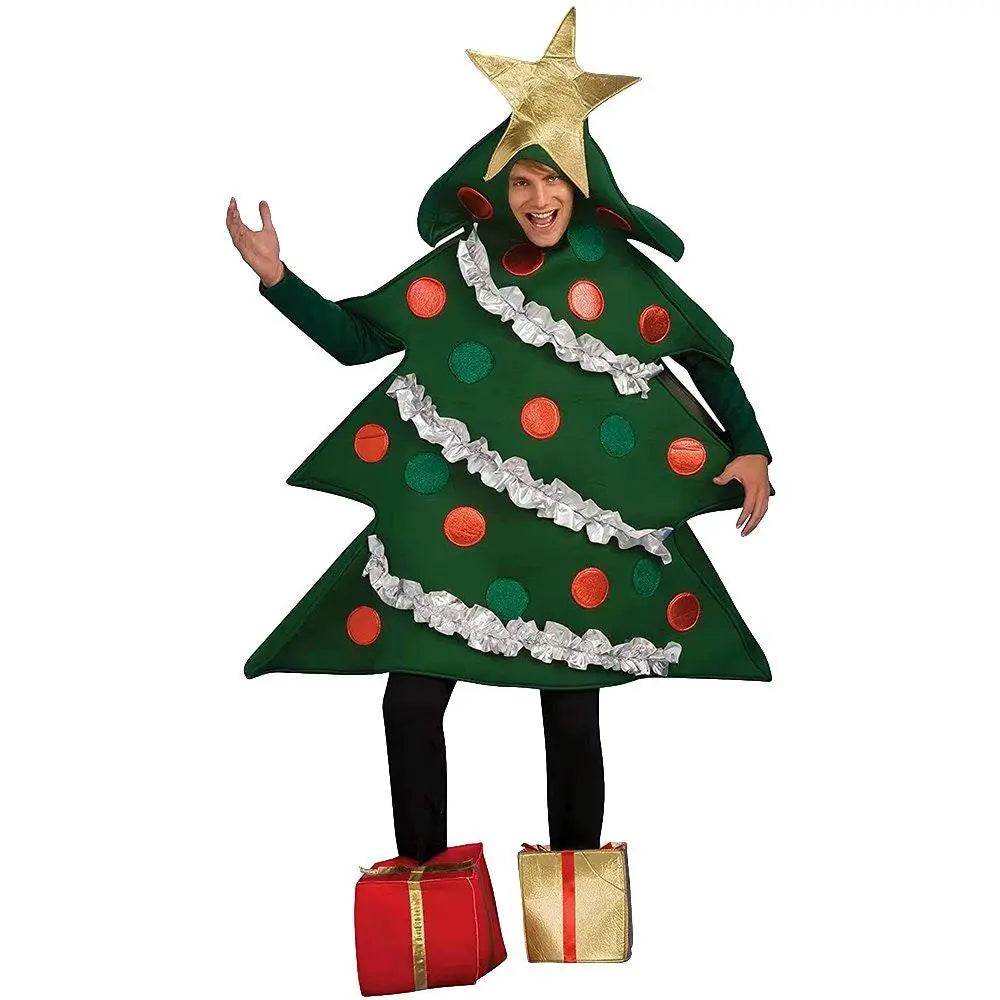 Christmas Tree Cosplay Costumes Stage Suit For Adult - Ecosfun