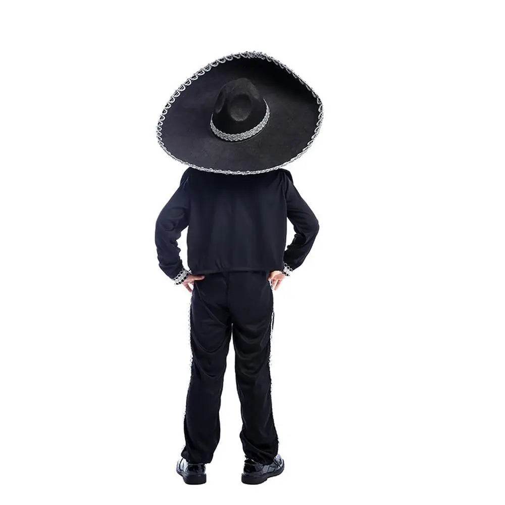 Day of the Dead Mariachi Amigo Kids Party Fancy Cosplay Costume - Ecosfun