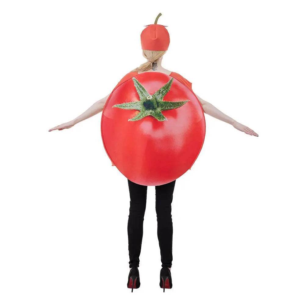 Fruit Sliced Vegetable Tomato women Halloween carnival costume for Adult - Ecosfun