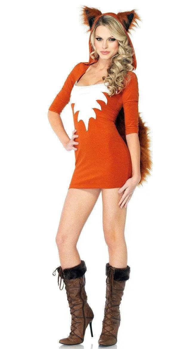 Halloween Fox Cosplay Costume For Women Female - Ecosfun