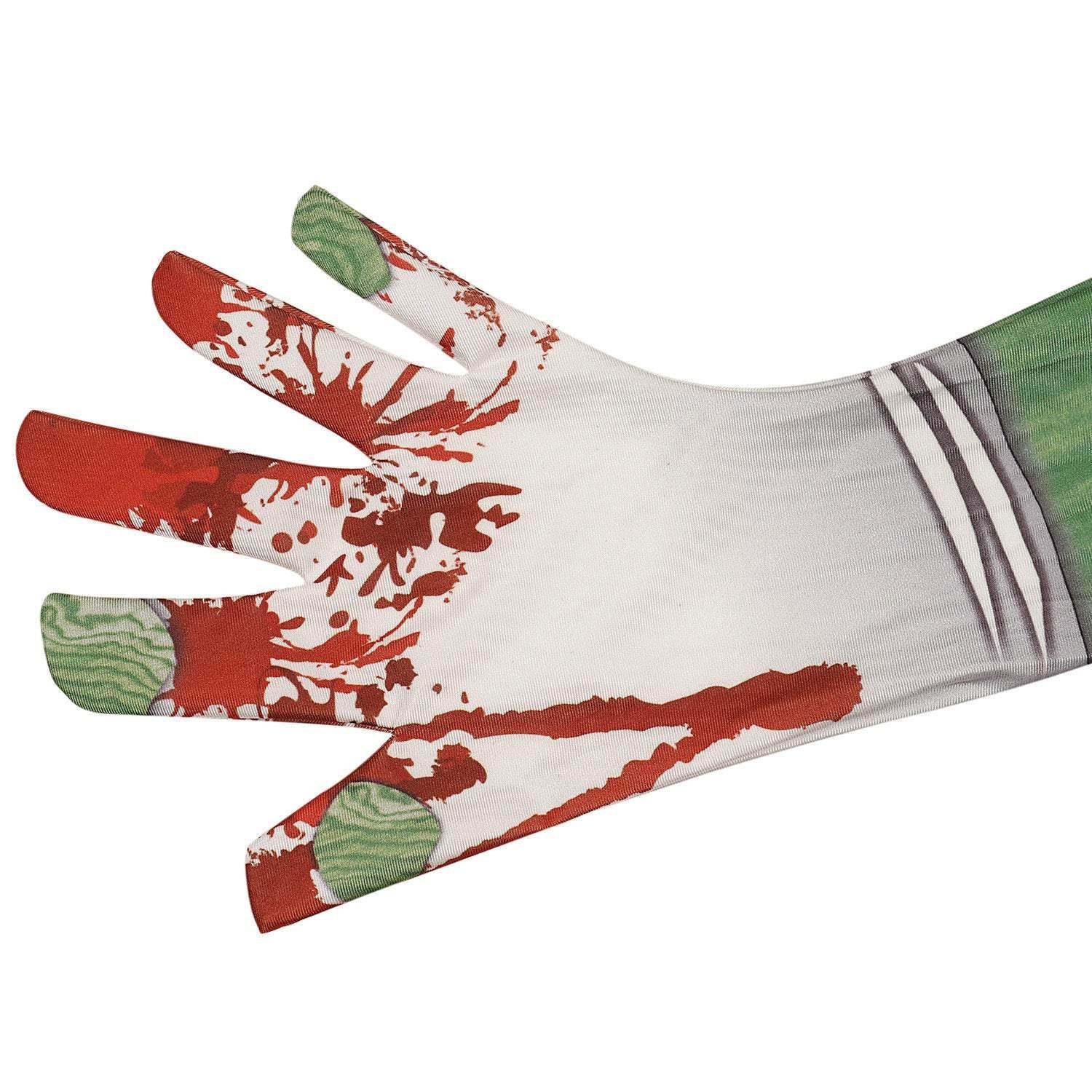 Halloween Masquerade Elastic Clown Cosplay Costume Polyester Bodysuit - Ecosfun