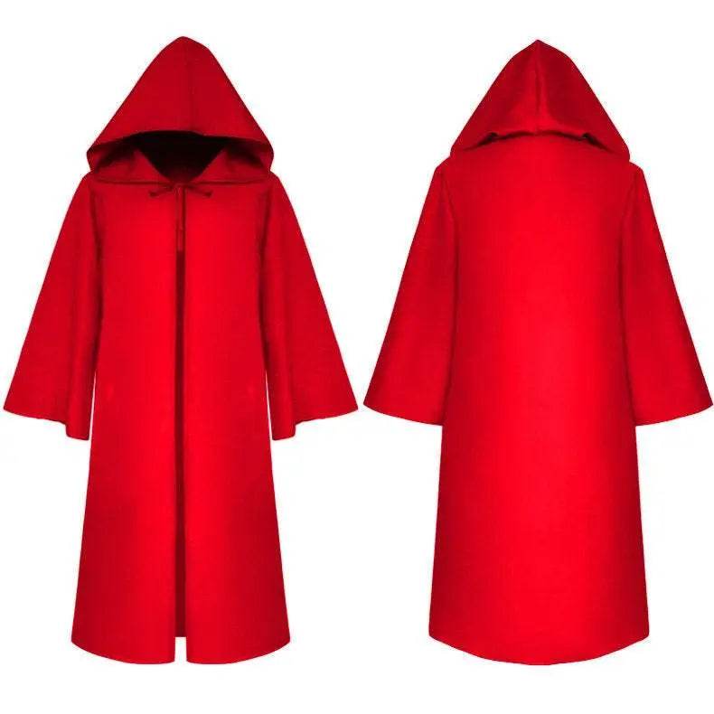 Halloween Medieval Bleach Cloak Cosplay Star War Jedi Knight Anakin Costumes for Adult - Ecosfun