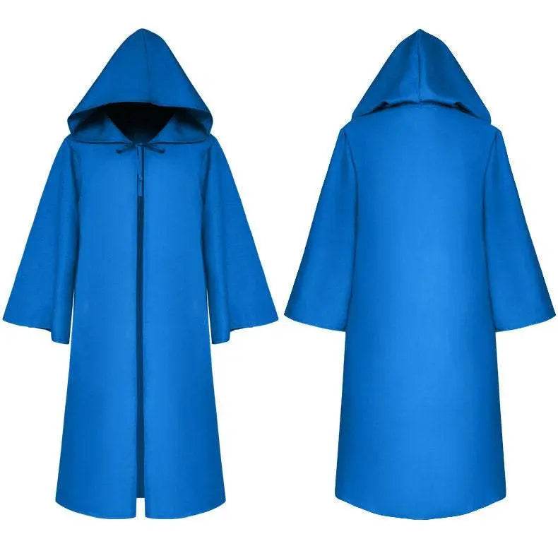 Halloween Medieval Bleach Cloak Cosplay Star War Jedi Knight Anakin Costumes for Adult - Ecosfun